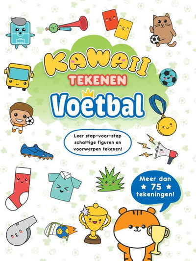 Kawaii Fußball zeichnen 6+