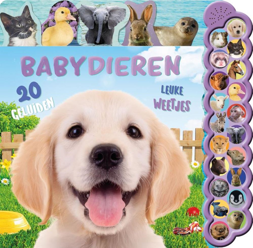Tierbabys – 20 Geräusche Buch 2+
