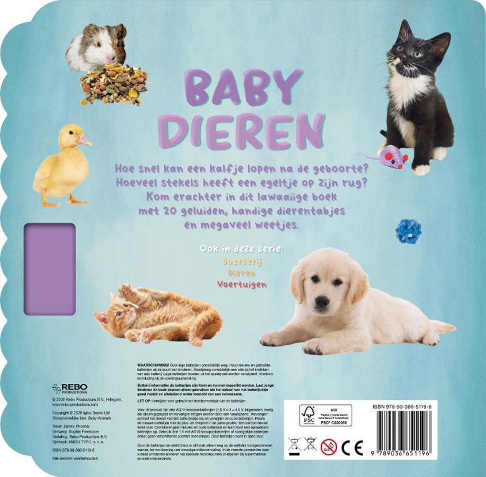 Tierbabys – 20 Geräusche Buch 2+