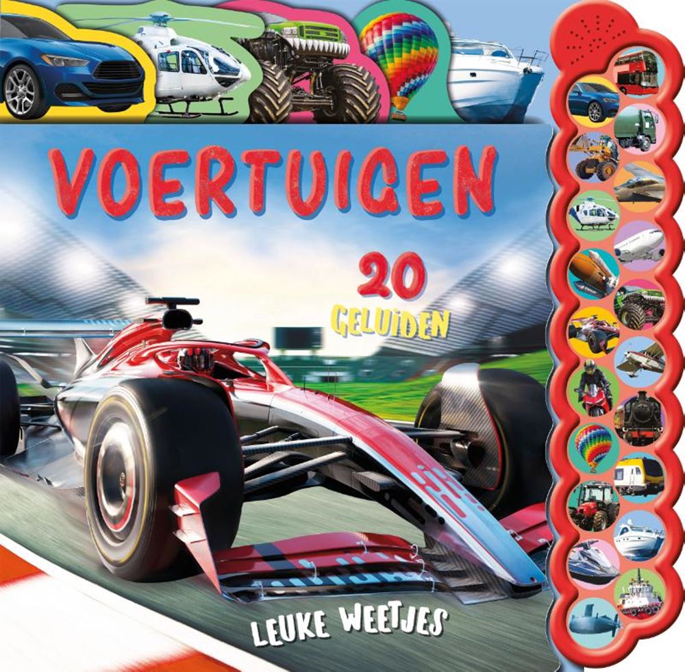Fahrzeuge – 20 Sounds Buch 2+