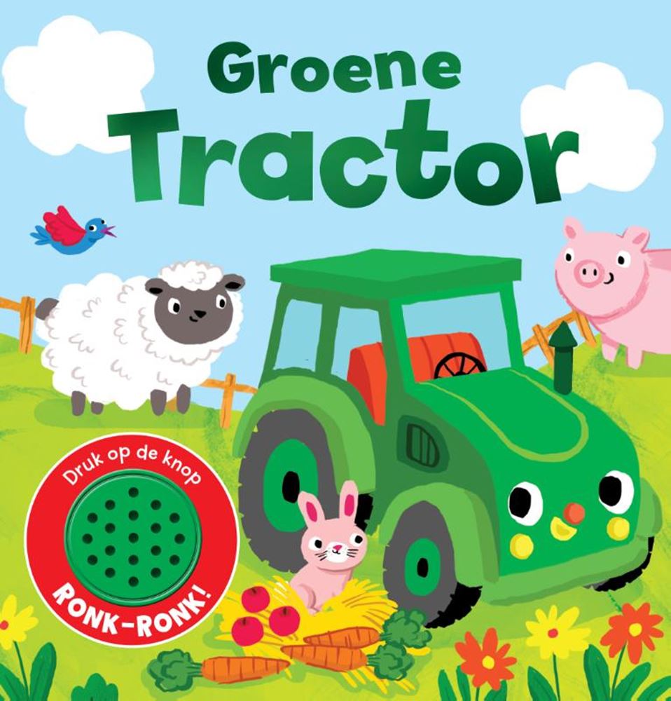Grüner Traktor des Rebo-Verlags – Soundbuch
