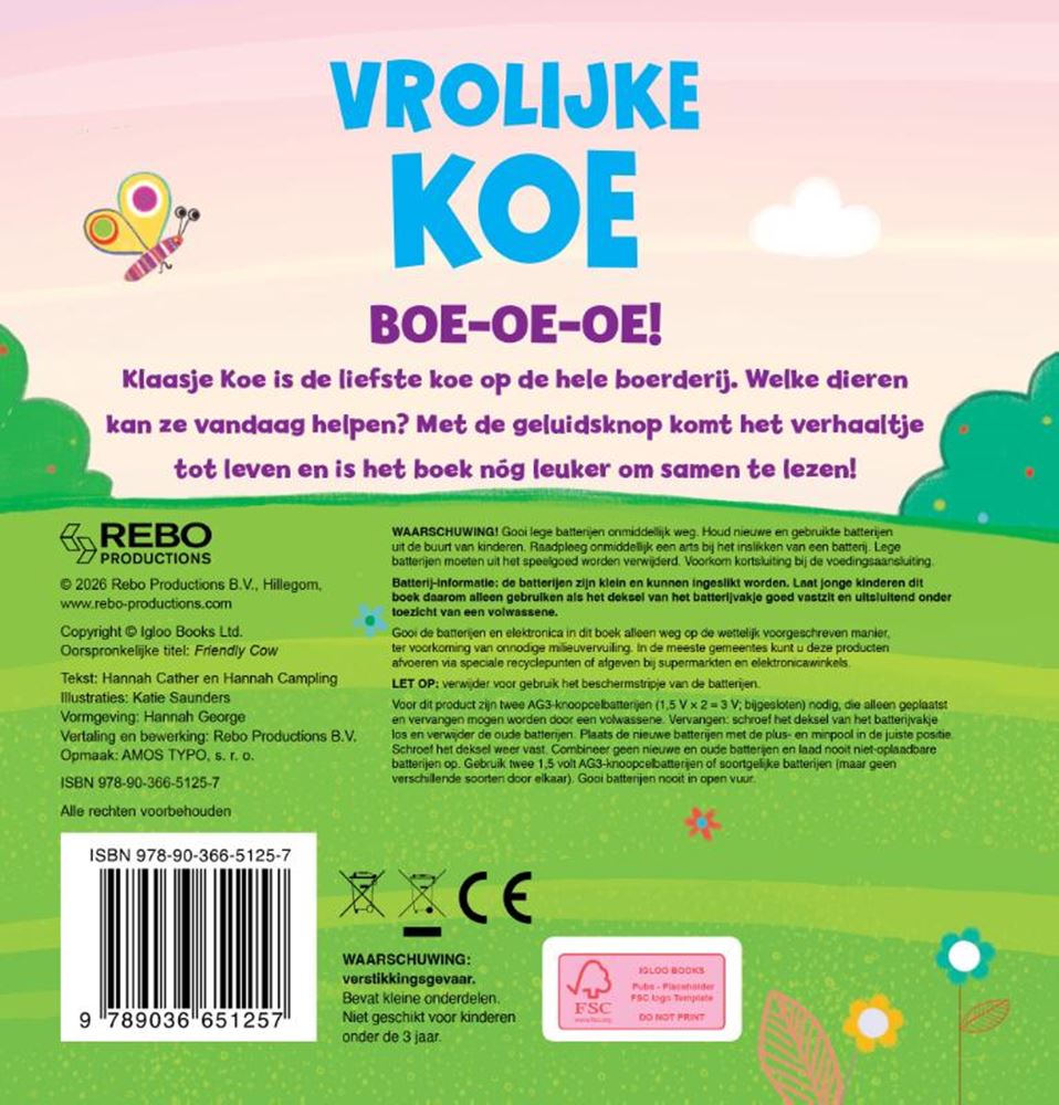 Klangbuch: Klaasje die Kuh. 1+