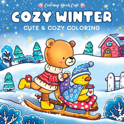 Rebo-Verleger „Cosy Winter“ – süßes, gemütliches Malbuch