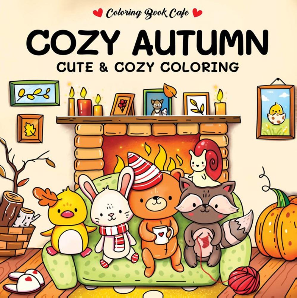 Rebo-Verleger „Cosy Autumn“ – süßes, gemütliches Malbuch