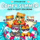 Rebo-Verleger „Comfort Summer“ – süßes, gemütliches Malbuch