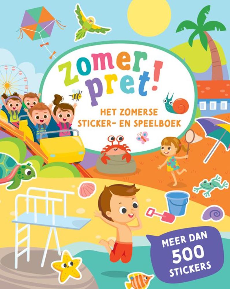 Sommerspaß! Aufkleber und Spielbuch. 4+