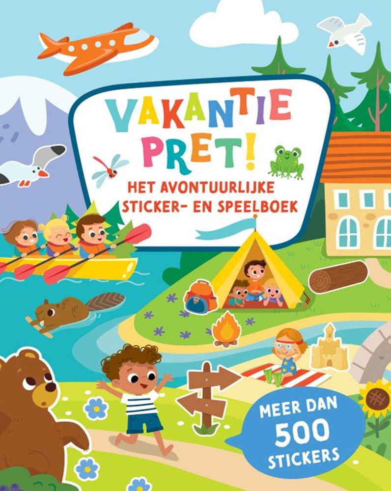 Urlaubsspaß! Aufkleber und Spielbuch. 4+