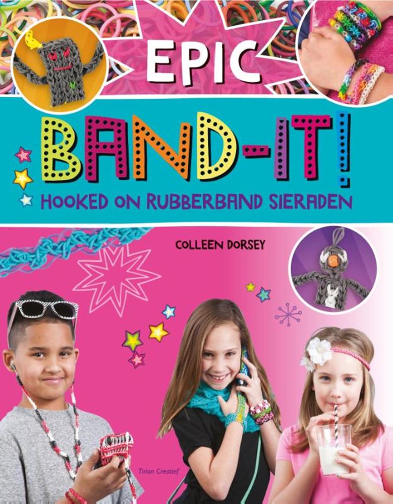 Band-it war süchtig nach Gummiband-Schmuck. 8+