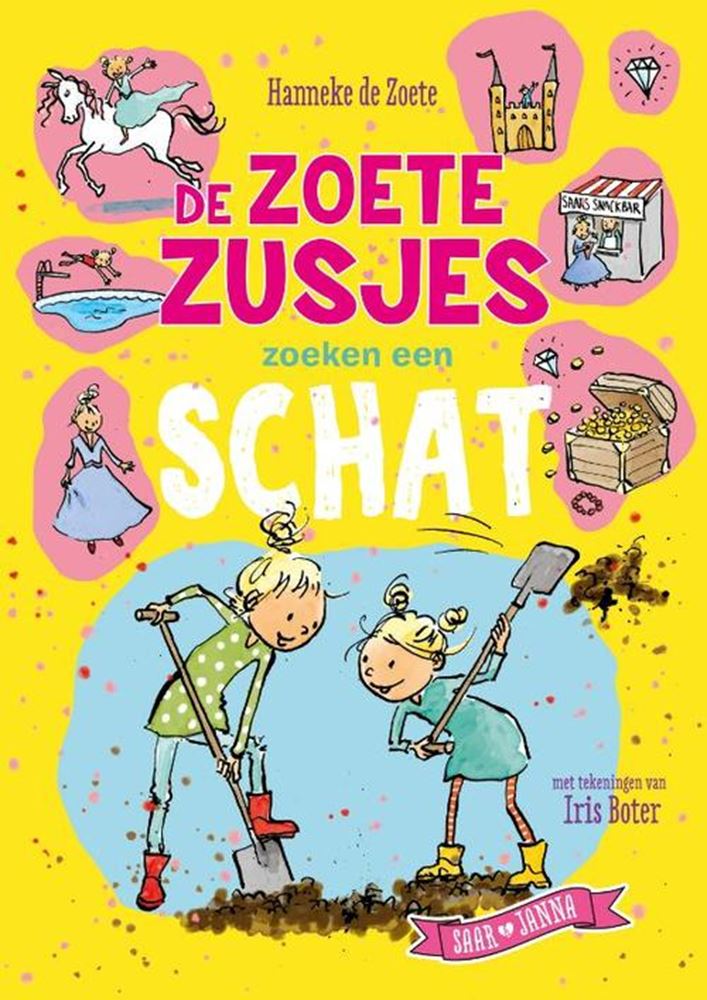 Die süßen Schwestern suchen nach einem Schatz - Kinderbuch
