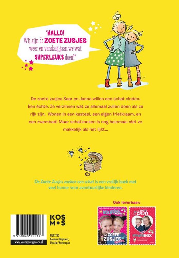 Die süßen Schwestern suchen nach einem Schatz - Kinderbuch