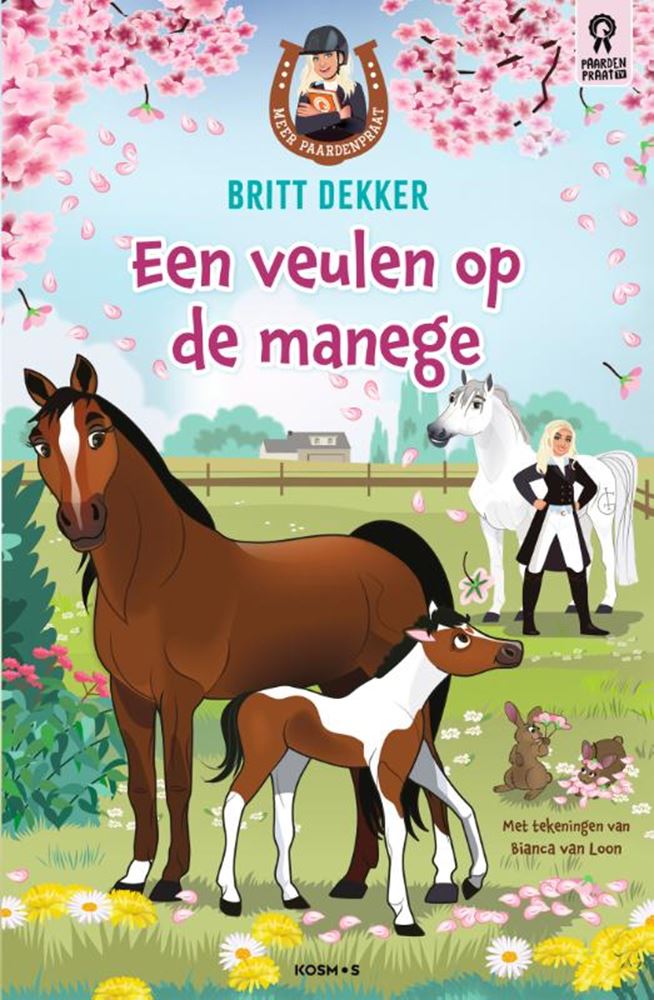 Britt Dekker: ein Fohlen in der Reitschule 7+