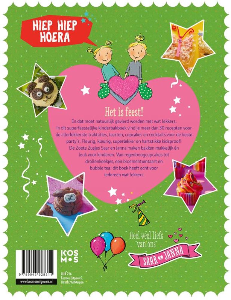 Zentralbuch-Hausparty mit den süßen Schwestern: Backbuch mit mehr als 30 Rezepten