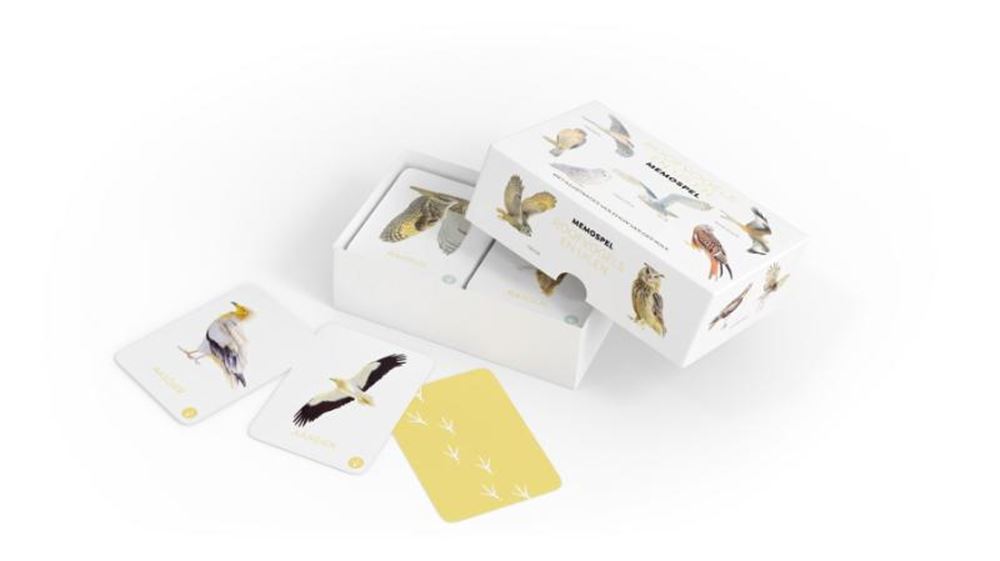 Greifvogel- und Eulen-Memospiel 6+