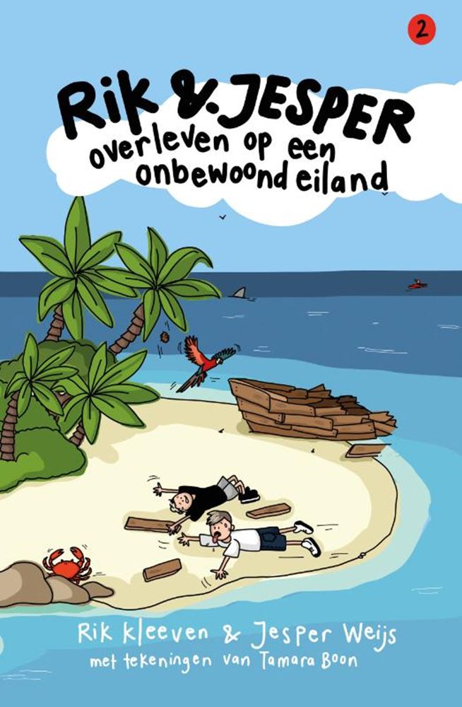 Rik und Jesper überleben auf einer unbewohnten Insel - Kinderbuch