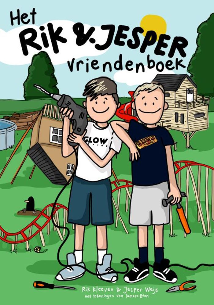 Buch Freunde Buch Rik und Jesper