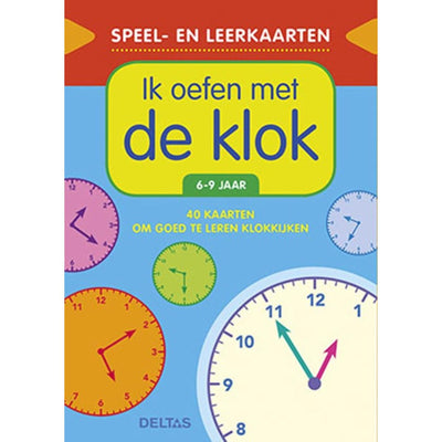 Deltas Ich übe, die Uhr zu spielen und Karten zu lernen