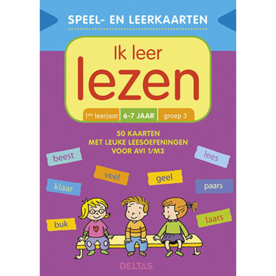 Deltas Speelen Lernkarten, die ich lesen lerne, Gruppe 3