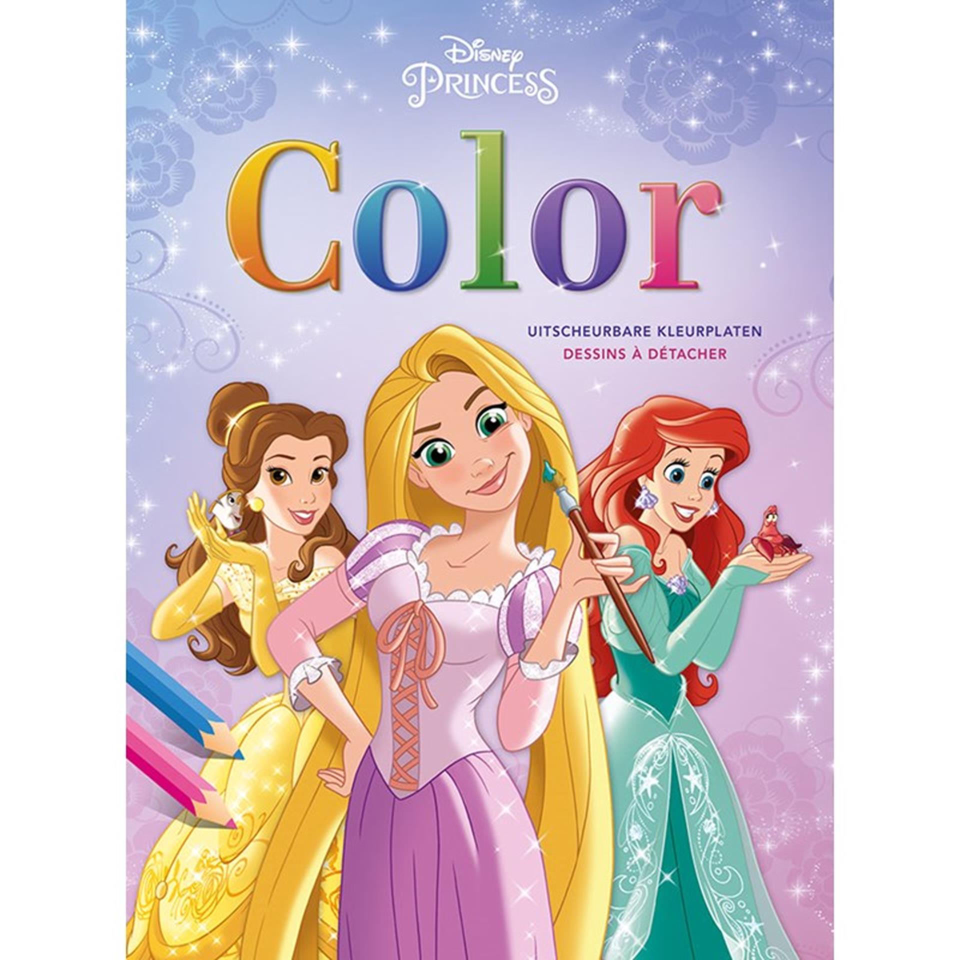 Ausmalbilder Deltas Disney Color Princess