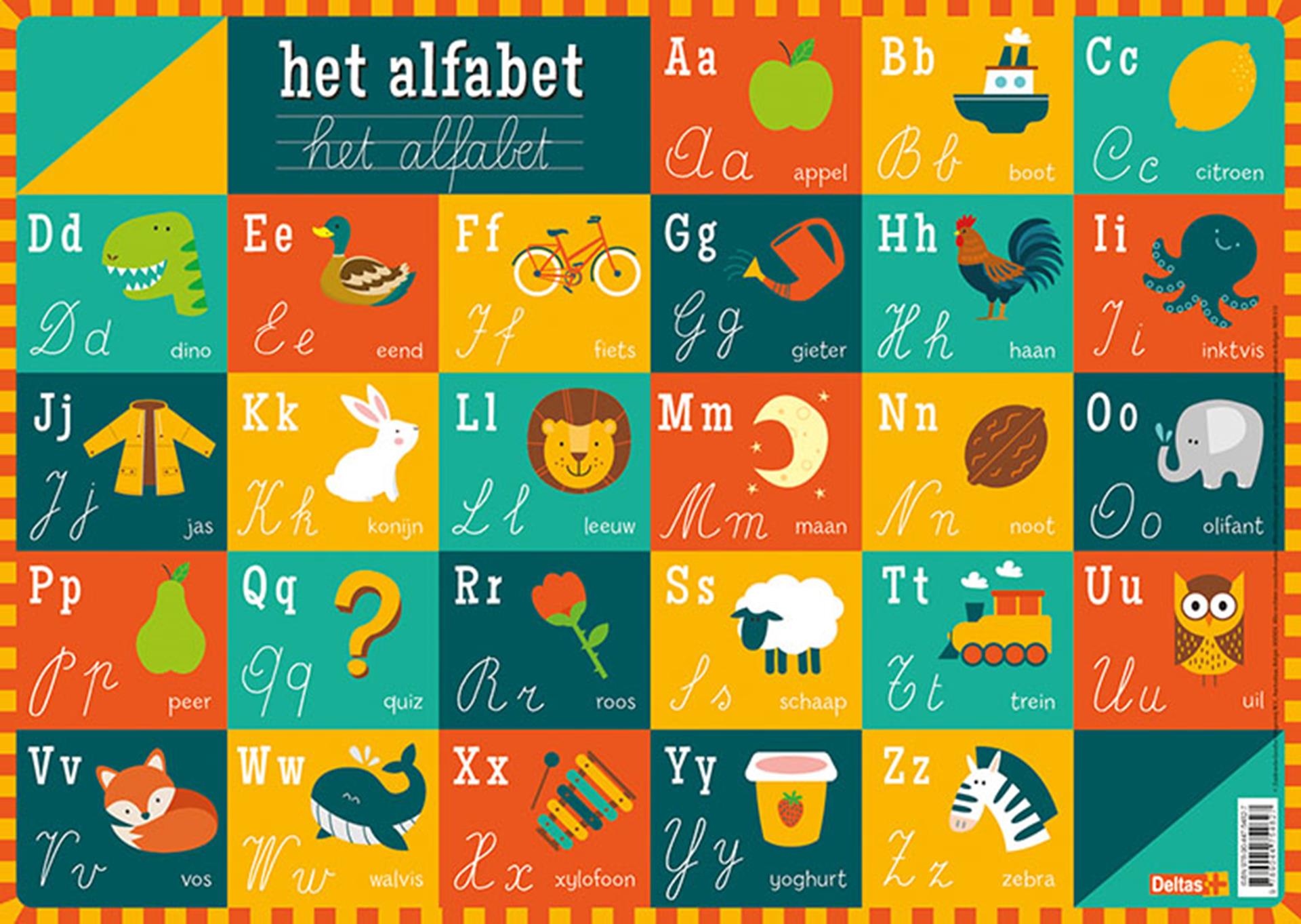 Deltas Bildungsgründer das Alphabet