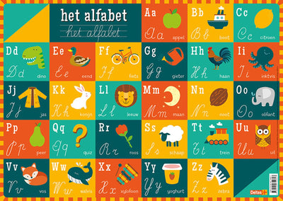 Deltas Bildungsgründer das Alphabet