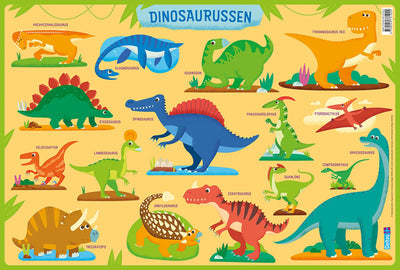 Deltas -Unterlagen -Unterschulen -Dinosaurier
