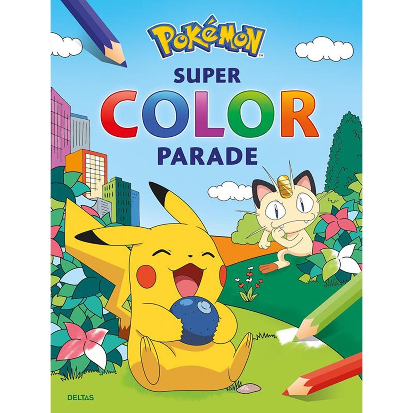 Deltas Pokémon-Super-Color-Parade-Malbuch