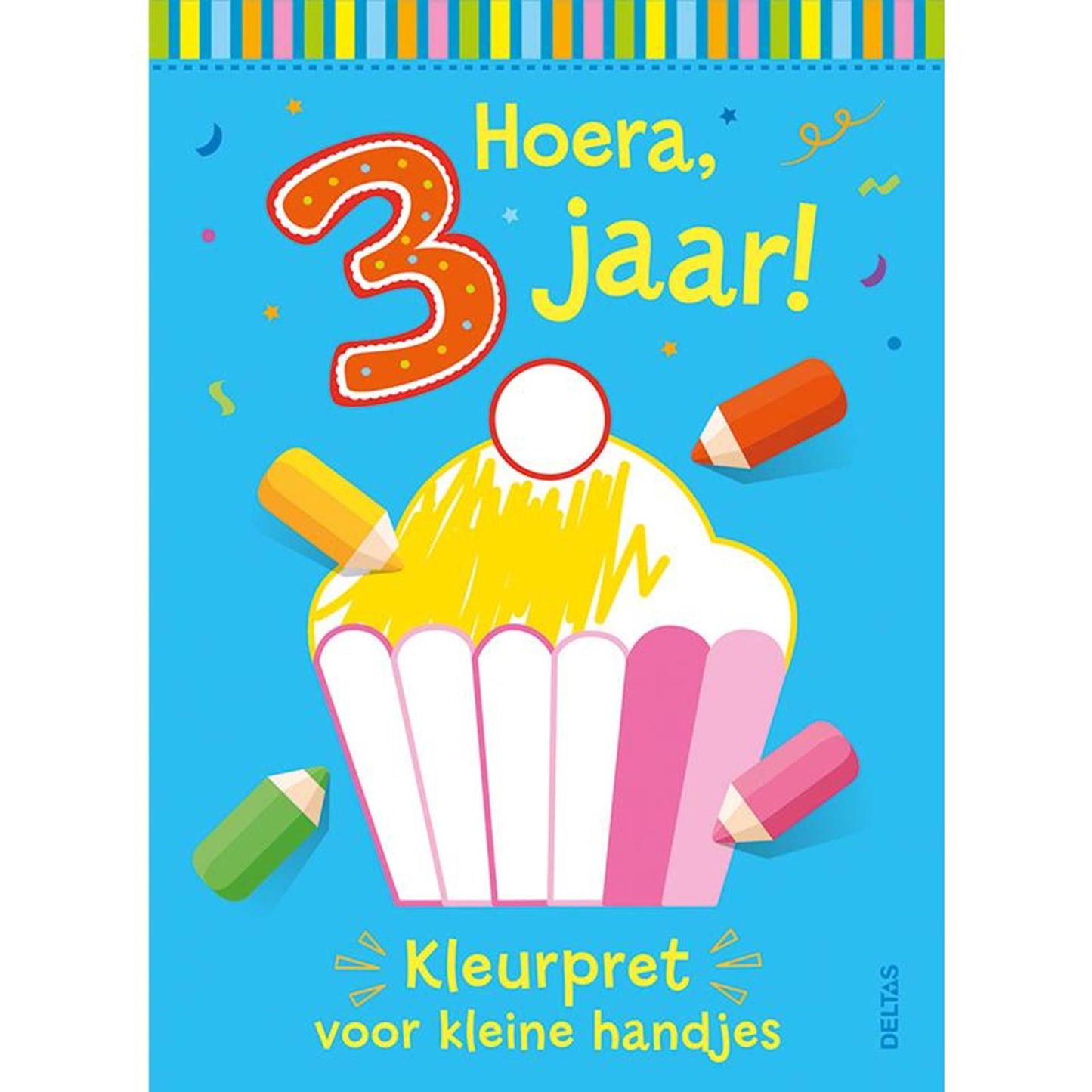 Deltas Hurra, 3 Jahre! Malspaß