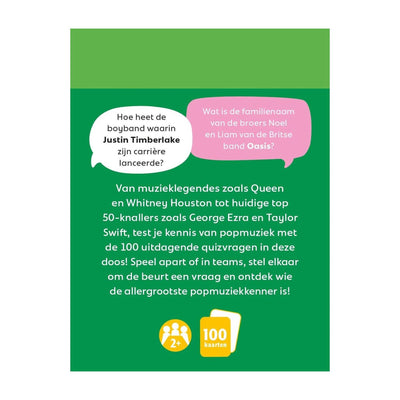Delta, lass uns ein Quiz machen! - Popmusik