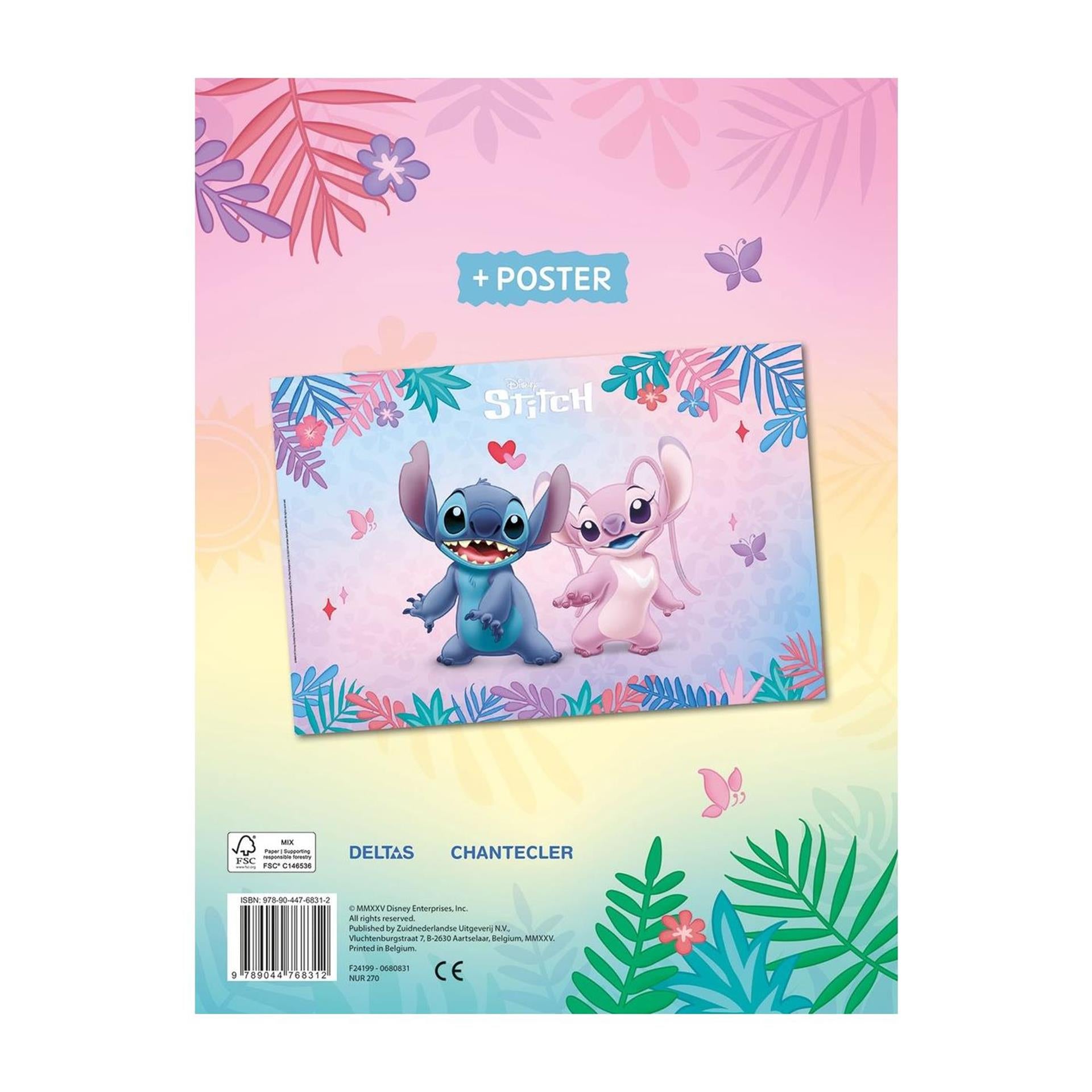 Deltas Disney Viva Colorama (mit Poster) Stich