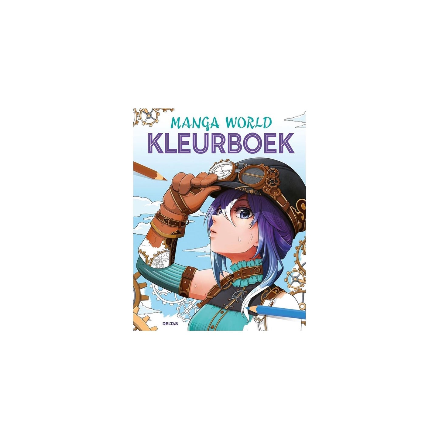 Deltas Manga-Welt-Malbuch