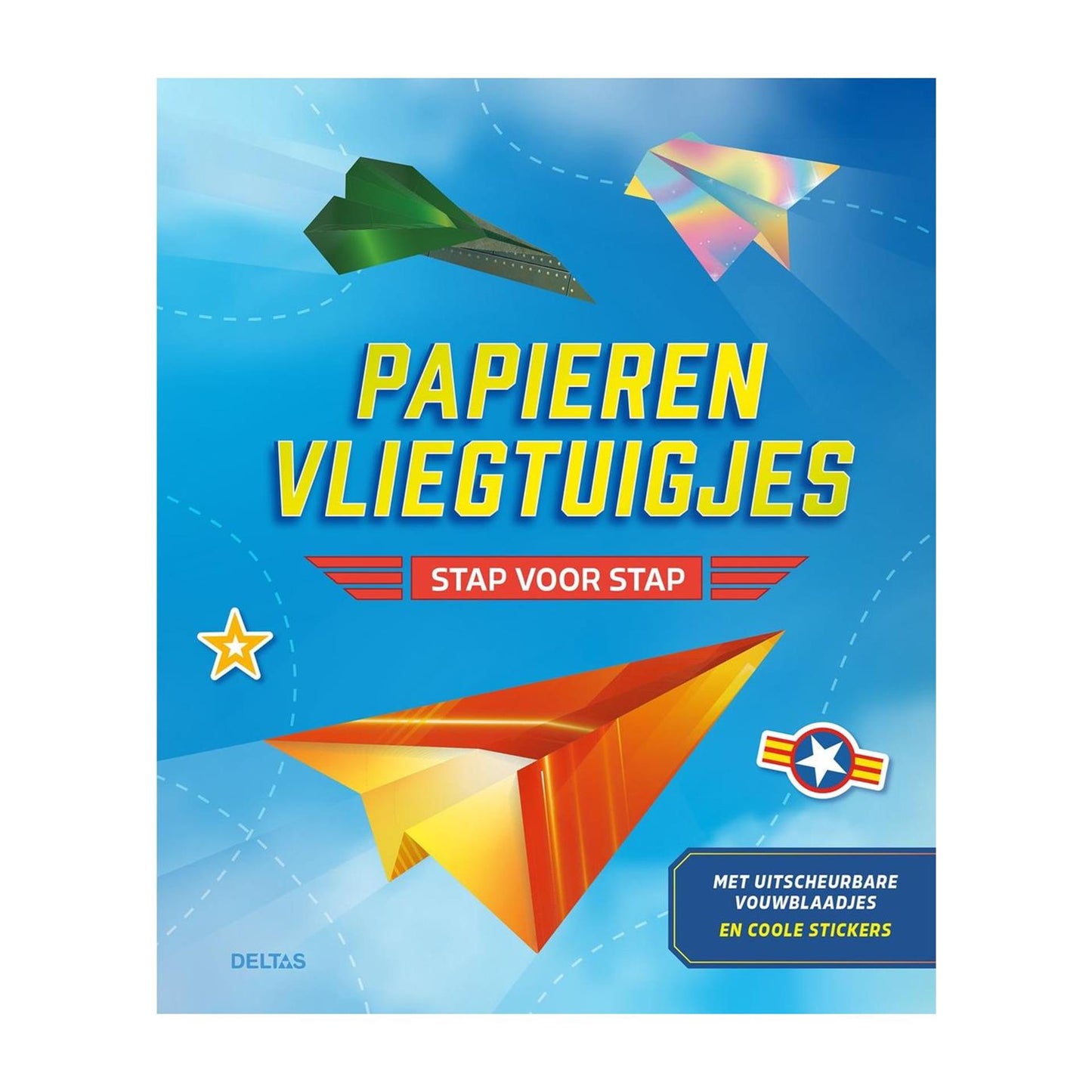 Deltas Papierflieger – Schritt für Schritt