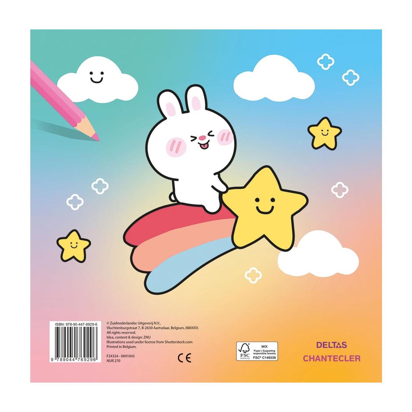 Deltas kawaii Farbspaß – Malbuch