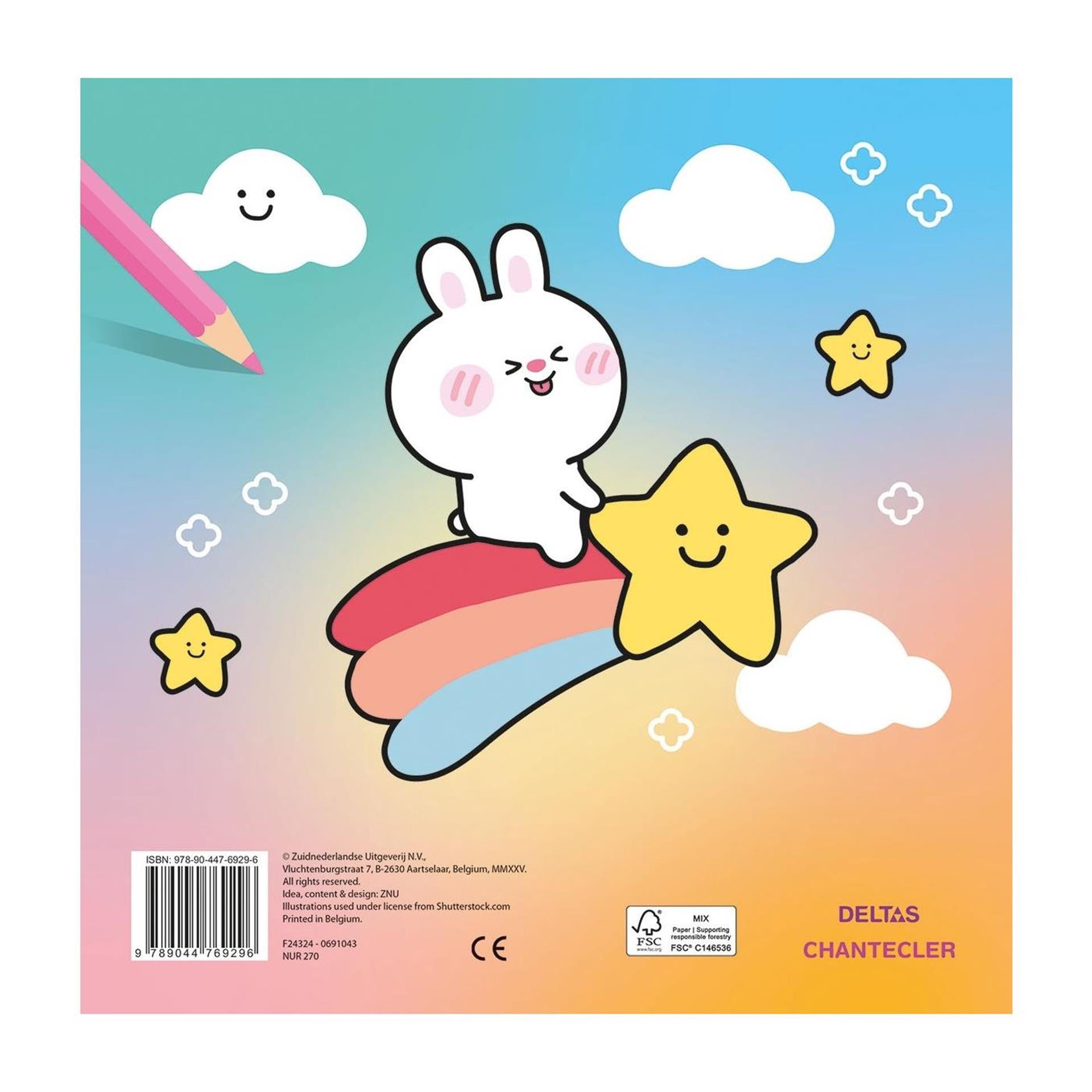 Deltas kawaii Farbspaß – Malbuch