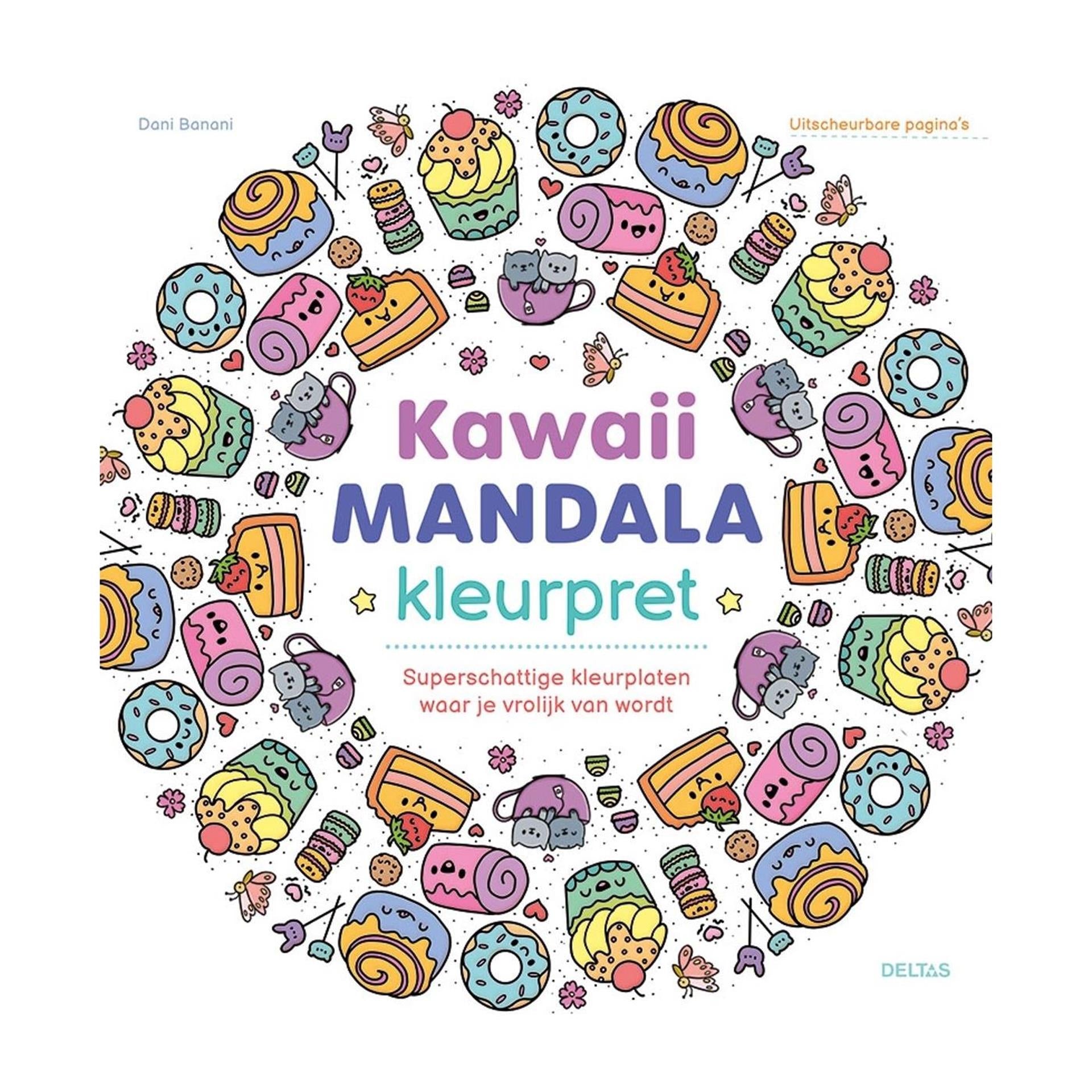 Deltas Kawaii-Mandala-Malspaß