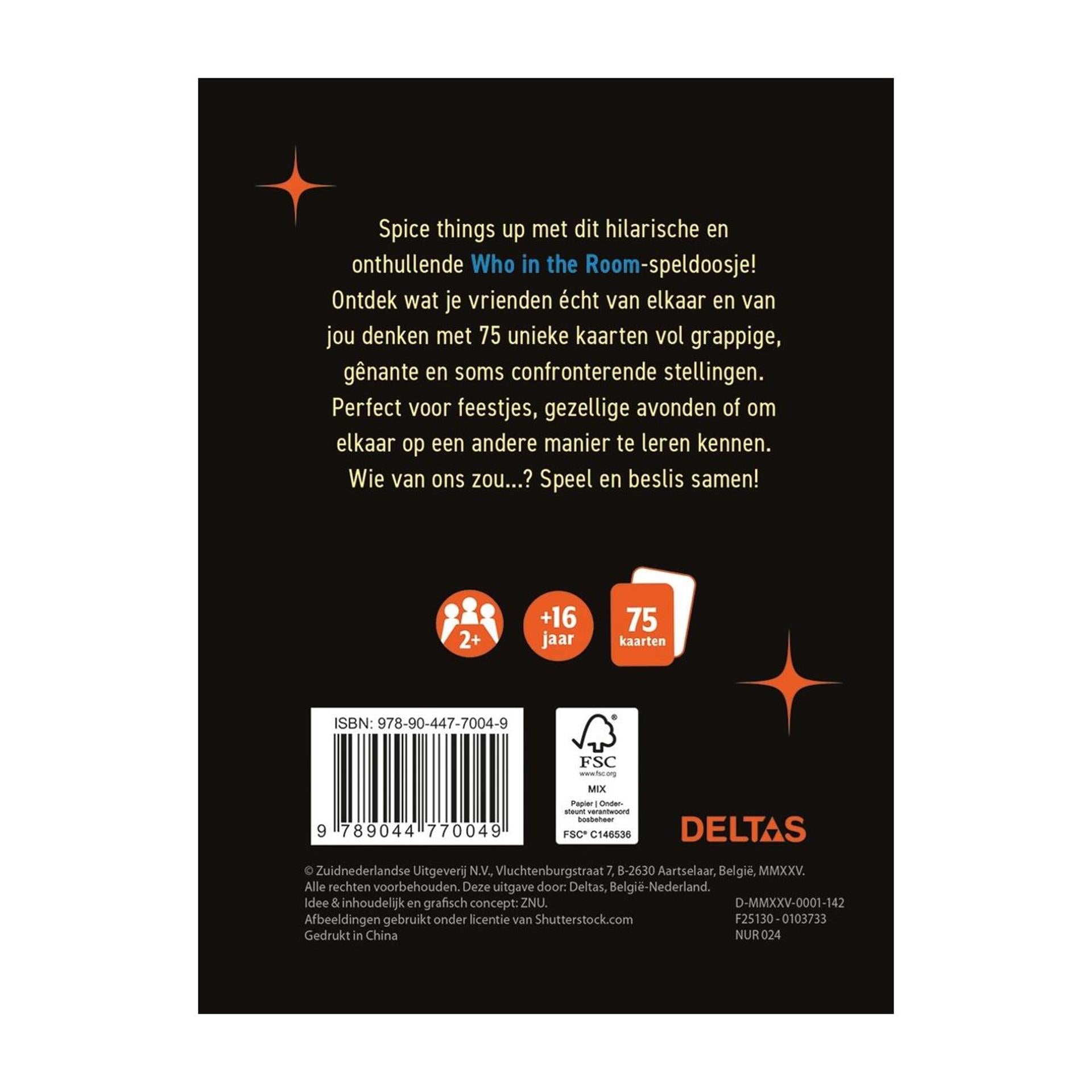 Deltas, die im Raum sind – Partyspiele