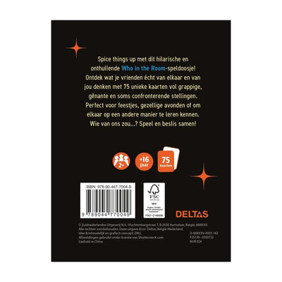 Deltas, die im Raum sind – Partyspiele
