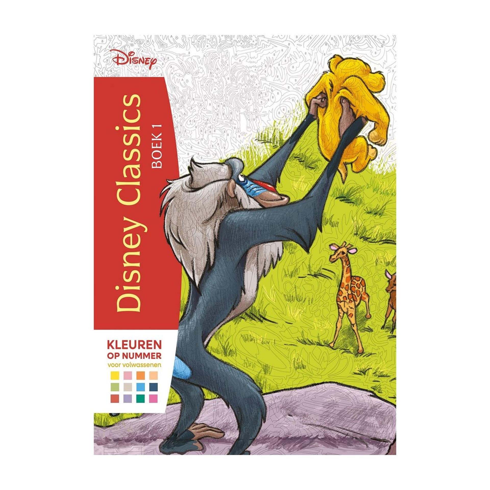 Deltas Disney-Klassikerbuch 1 Farbe nach Nummer