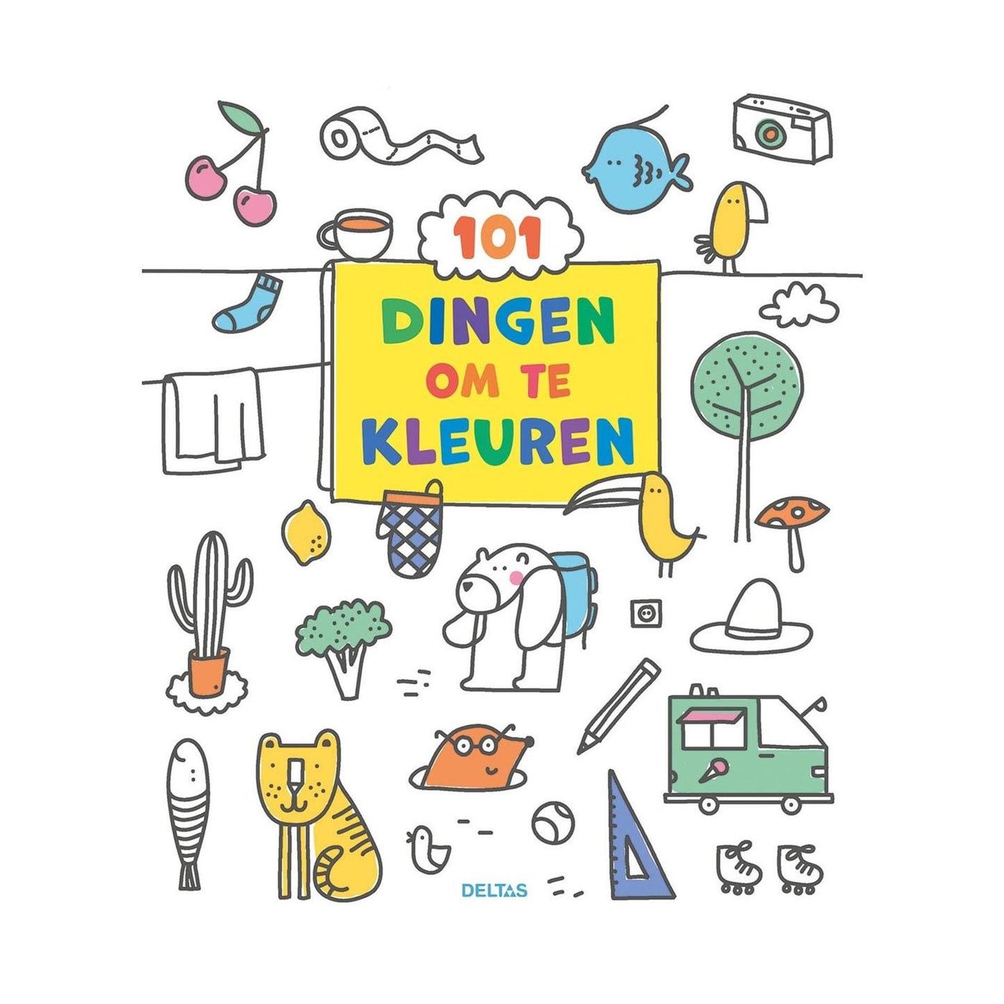 Deltas 101 Dinge zum Ausmalen
