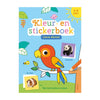 Deltas Mal- und Stickerbuch mit süßen Tieren