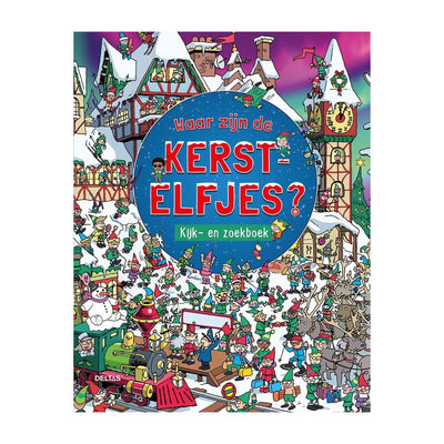 Deltas, wo sind die Weihnachtselfen? Schauen Sie sich das Suchbuch an