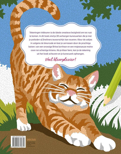 Deltas Katzen – Malvorlagen nach Nummer