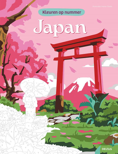 Deltas Japan – Farbe nach Zahlen