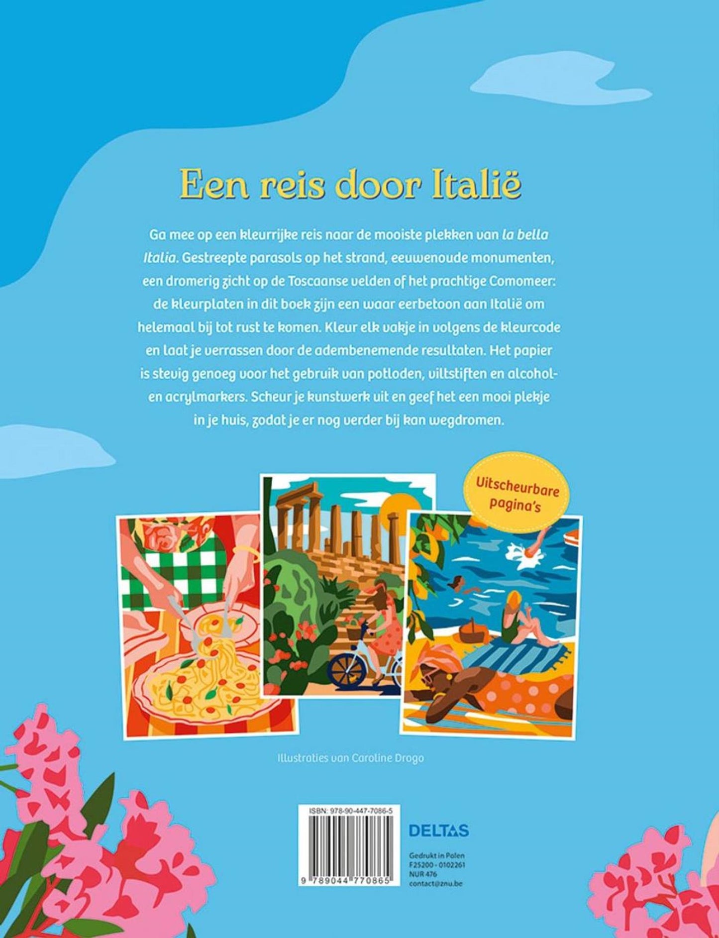 Deltas bella italia – Farbe nach Zahlen