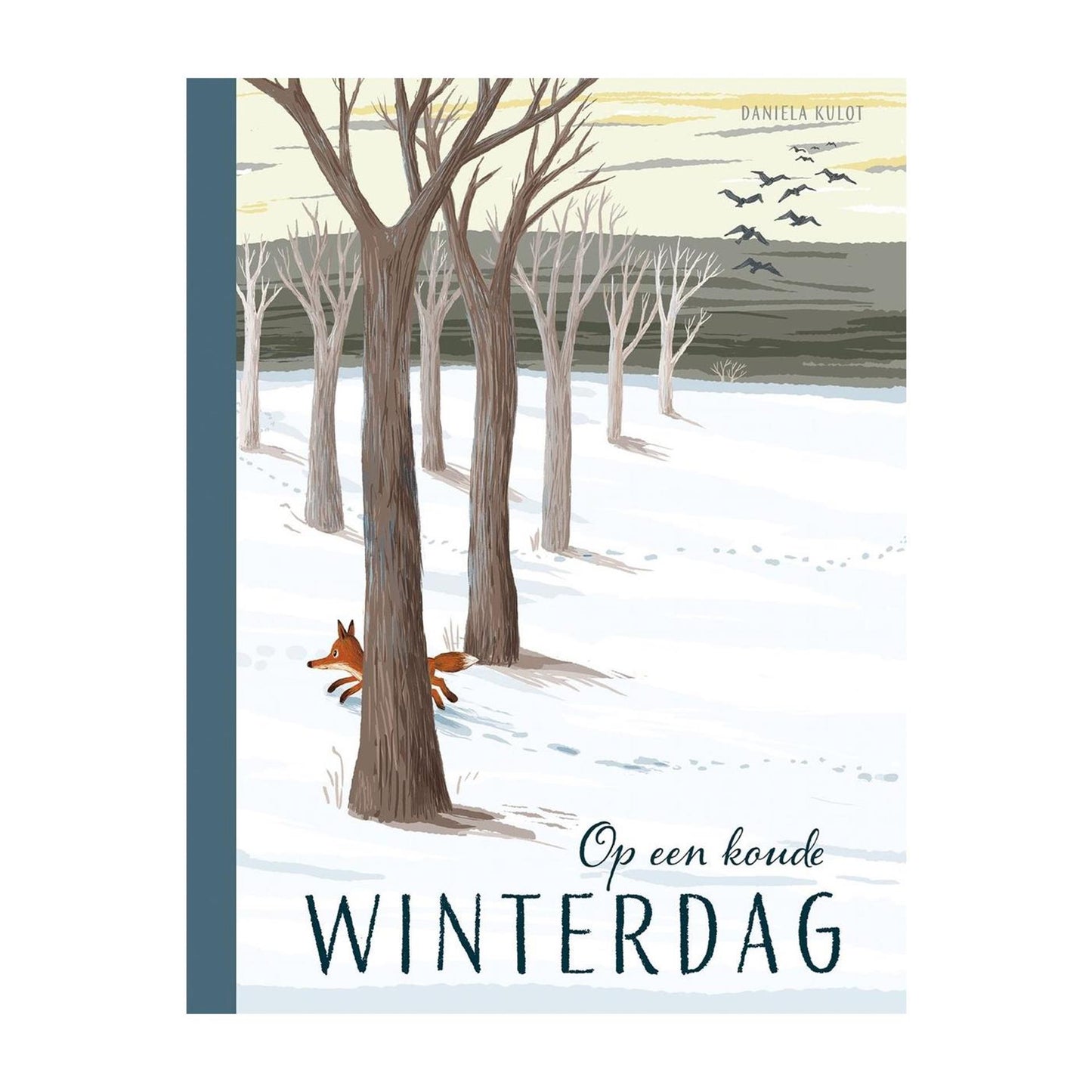 Deltas an einem kalten Wintertag