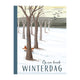 Deltas an einem kalten Wintertag