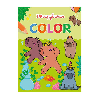 Deltas, ich liebe Capybaras-Farbblock