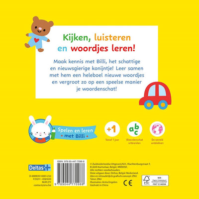 Deltas ist mein allererstes Wörterbuch – Spielen und Lernen mit Billi Board Book