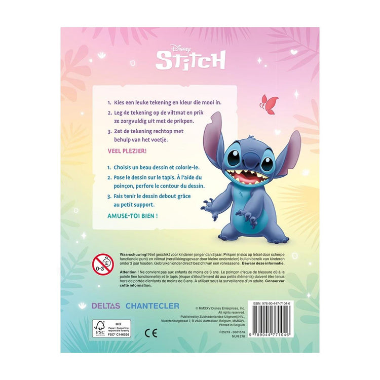 Deltas Disney Pin-Blockstich