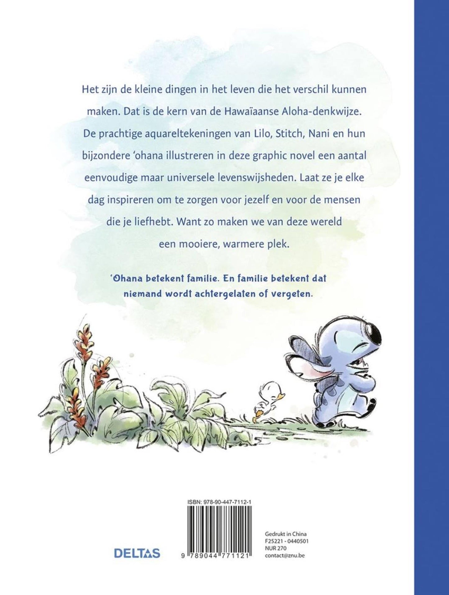 Deltas Disney Stitch Ohana bedeutet Familie