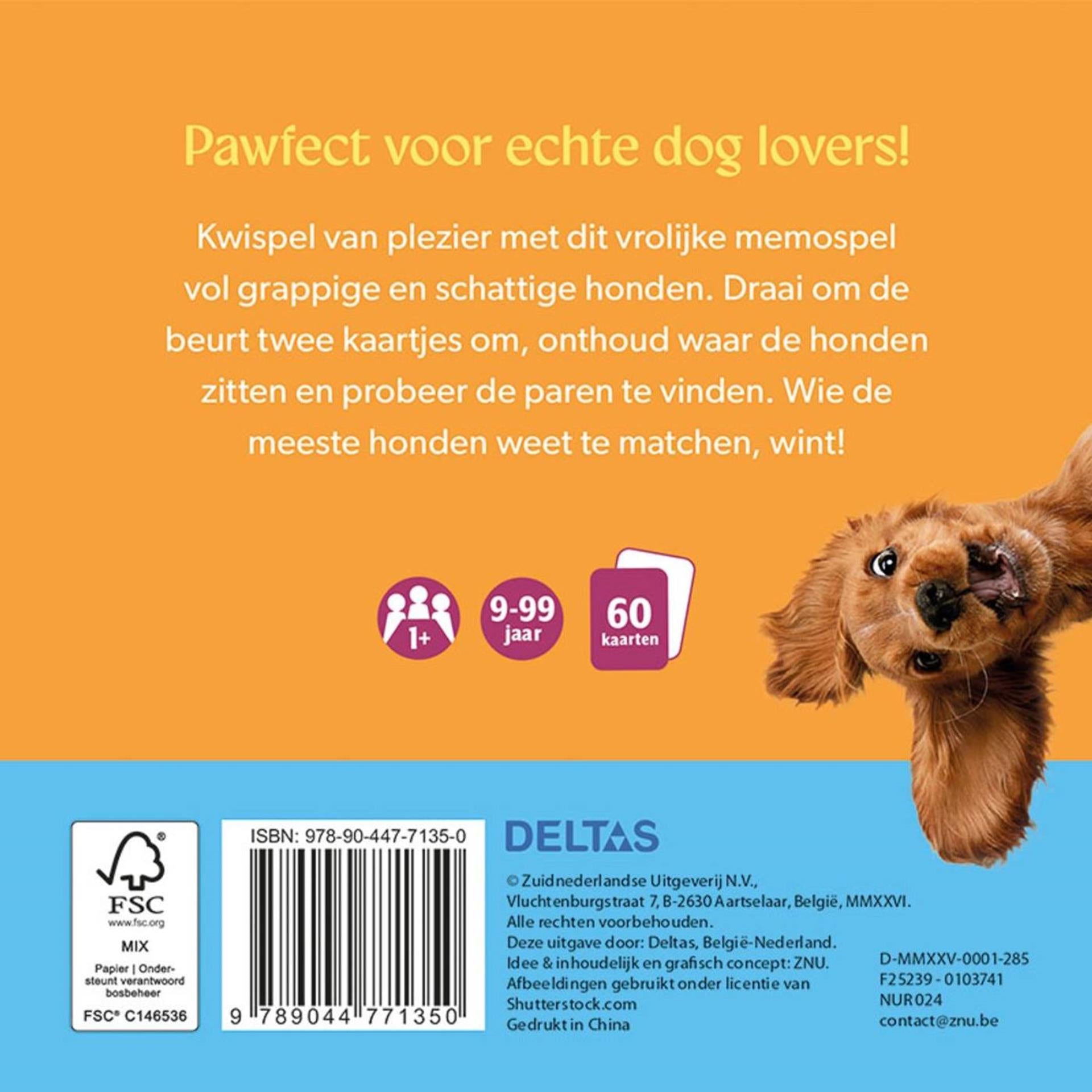 Deltas passen zu den Hunden! - Memospiel